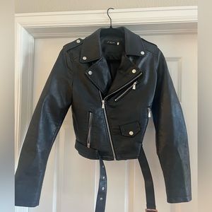 NEVER WORN leather jacket